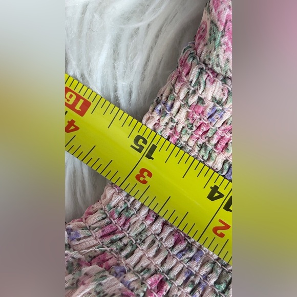 Free the Roses Blush Floral Midi Dress - Picture 10 of 12